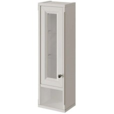 Шкаф одностворчатый белый матовый L Caprigo Jardin 10490L-B031G