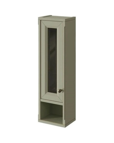 Шкаф одностворчатый фисташковый матовый L Caprigo Jardin 10490L-B059