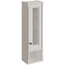 Шкаф одностворчатый белый матовый R Caprigo Jardin 10490R-B031G