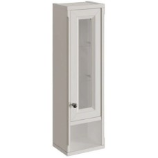 Шкаф одностворчатый белый матовый R Caprigo Jardin 10490R-B031G