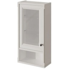 Шкаф одностворчатый белый матовый L Caprigo Jardin 10492L-B031G