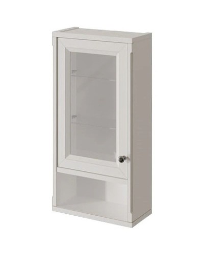 Шкаф одностворчатый белый матовый L Caprigo Jardin 10492L-B031G