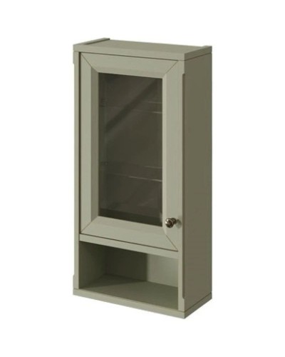 Шкаф одностворчатый фисташковый матовый L Caprigo Jardin 10492L-B059