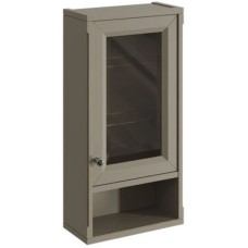 Шкаф одностворчатый серый матовый R Caprigo Jardin 10492R-B021