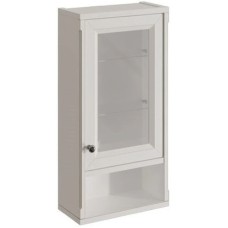 Шкаф одностворчатый белый матовый R Caprigo Jardin 10492R-B031G