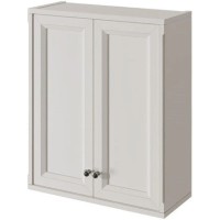 Шкаф двустворчатый белый матовый Caprigo Jardin 10495-B031G