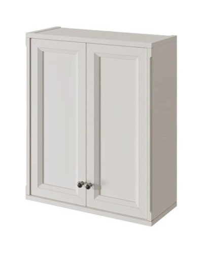 Шкаф двустворчатый белый матовый Caprigo Jardin 10495-B031G