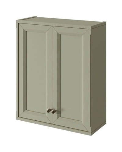 Шкаф двустворчатый фисташковый матовый Caprigo Jardin 10495-B059