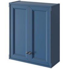 Шкаф двустворчатый синий матовый Caprigo Jardin 10495-B036