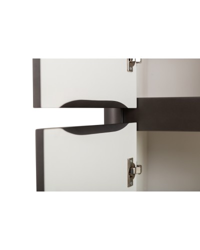 Шкаф подвесной с 2 дверцами  доводчиками, универсальный 400x300x1500 CEZARES RELAX-1500-2A-SO-GM