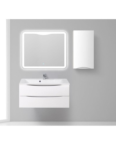 Шкаф подвесной Bianco Lucido BelBagno Marino FLY-MARINO-750-1A-SC-BL-P-L