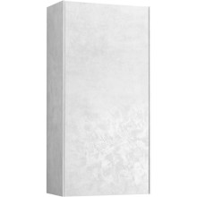 Шкаф одностворчатый 30х70 светло-серый L/R Акватон Марбл 1A276403MH8A0