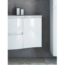 Шкаф одностворчатый 34х55 Bianco Lucido R Cezares Vague 44222