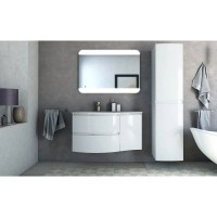 Шкаф одностворчатый 34х55 Bianco Lucido R Cezares Vague 44222