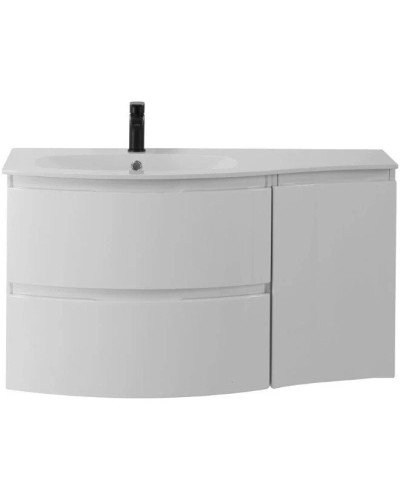 Шкаф одностворчатый 34х55 Bianco Lucido R Cezares Vague 44222