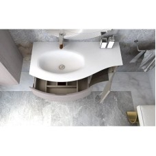 Шкаф одностворчатый 34х55 Rovere Sbiancato R Cezares Vague 54848