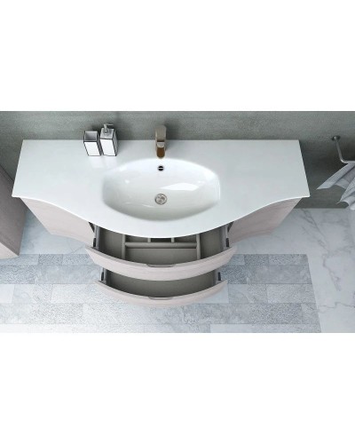 Шкаф одностворчатый 34х55 Rovere Sbiancato R Cezares Vague 54848