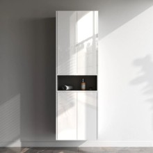 Шкаф двустворчатый 60х68,5 см белый глянец Am.Pm Func M8FCH0602WG