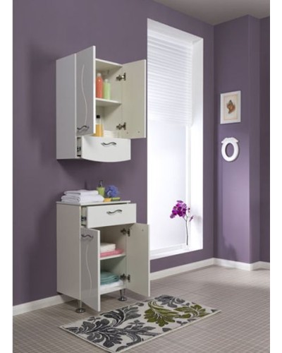 Подвесной шкаф Aquanet Моника 50 186780 Белый