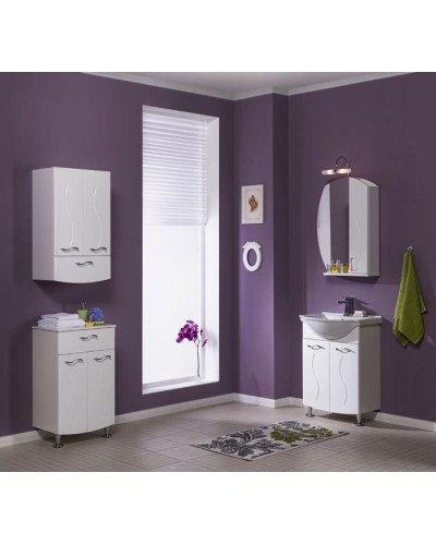 Подвесной шкаф Aquanet Моника 50 186780 Белый