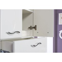 Подвесной шкаф Aquanet Моника 50 186780 Белый