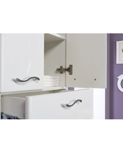 Подвесной шкаф Aquanet Моника 50 186780 Белый