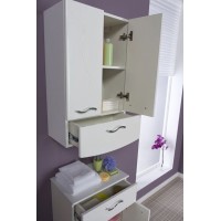 Подвесной шкаф Aquanet Моника 50 186780 Белый