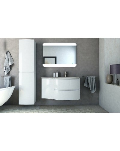 Подвесной шкаф Cezares Vague 34 L 44228 Bianco lucido