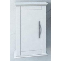 Шкафчик подвесной с одной распашной дверцей, реверсивный CEZARES 54960 Bianco opaco