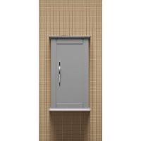 Шкафчик подвесной с одной распашной дверцей реверсивный 34x32x59 CEZARES TIFFANY 55246