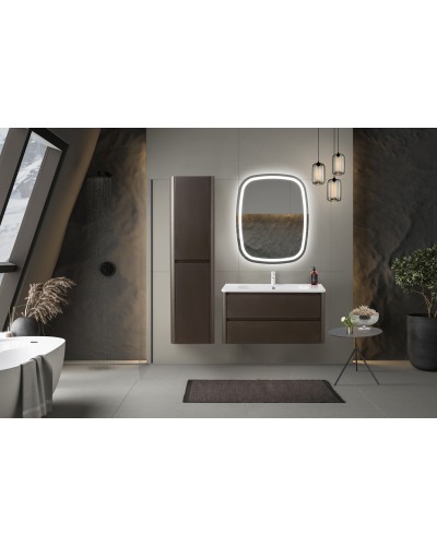 Шкаф подвесной с 2 дверцами  доводчиками, универсальный 400x300x1500 CEZARES RELAX-1500-2A-SO-GM