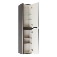 Шкаф подвесной с 2 дверцами  доводчиками, универсальный 400x300x1500 CEZARES RELAX-1500-2A-SO-GM