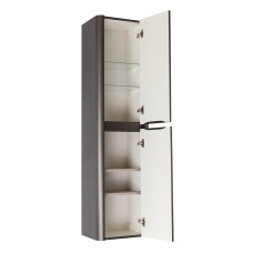 Шкаф подвесной с 2 дверцами  доводчиками, универсальный 400x300x1500 CEZARES RELAX-1500-2A-SO-GM