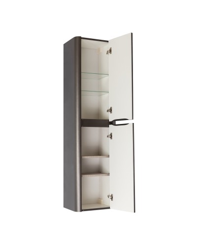 Шкаф подвесной с 2 дверцами  доводчиками, универсальный 400x300x1500 CEZARES RELAX-1500-2A-SO-GM