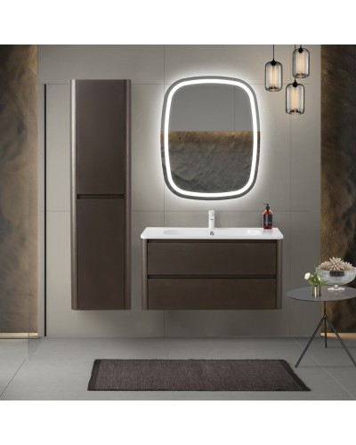 Шкаф подвесной с 2 дверцами  доводчиками, универсальный 400x300x1500 CEZARES RELAX-1500-2A-SO-GM