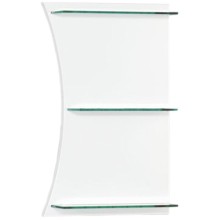 Полка Aquanet Опера 45 169630 с подсветкой Белая