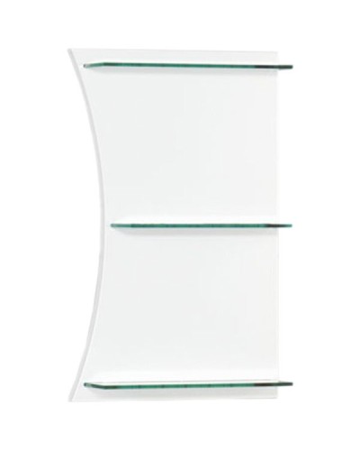 Полка Aquanet Опера 45 169630 с подсветкой Белая