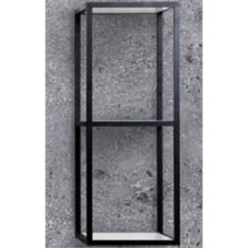 Полка Cezares Cadro 30 CADRO-30/30/80-2C-SO-MET-ST Черная матовая