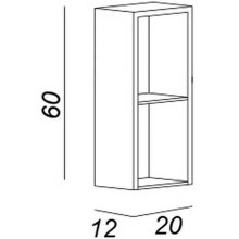 Полка Cezares 20 53133 Bianco lucido