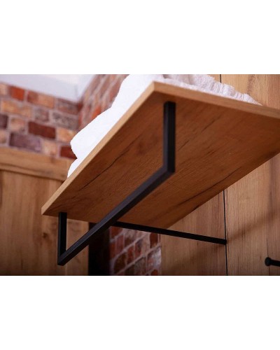 Полка Бриклаер Лофт 60 4627125414145 Метрополитен грей