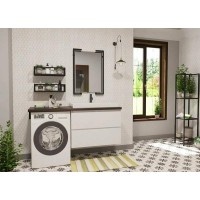 Полка Эстет Malibu Luxe 52 ФР-00007120 Темное дерево