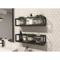 Полка Эстет Malibu Luxe 52 ФР-00007120 Темное дерево