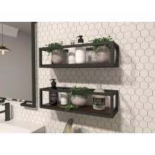 Полка Эстет Malibu Luxe 52 ФР-00007120 Темное дерево