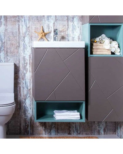 Ниша для тумбы Бриклаер Кристалл 50 4627125414817 Муссон