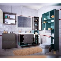 Ниша для тумбы Бриклаер Кристалл 100 4627125414893 подвесная Муссон