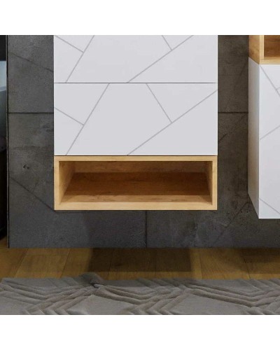 Ниша для тумбы Бриклаер Кристалл 60 4627125415883 Дуб Бунратти