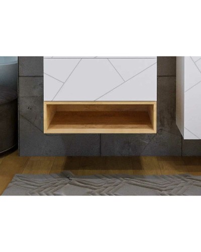 Ниша для тумбы Бриклаер Кристалл 70 4627125415890 Дуб Бунратти