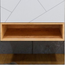 Ниша для тумбы Бриклаер Кристалл 70 4627125415890 Дуб Бунратти