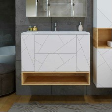 Ниша для тумбы Бриклаер Кристалл 100 4627125415869 Дуб Бунратти