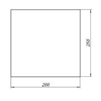 Полка для стеллажа Allen Brau Liberty 30 1.33009.G Графит